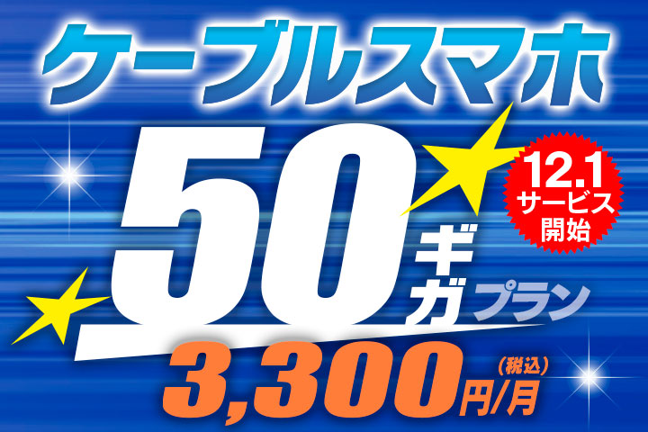 スマホ50GBプラン